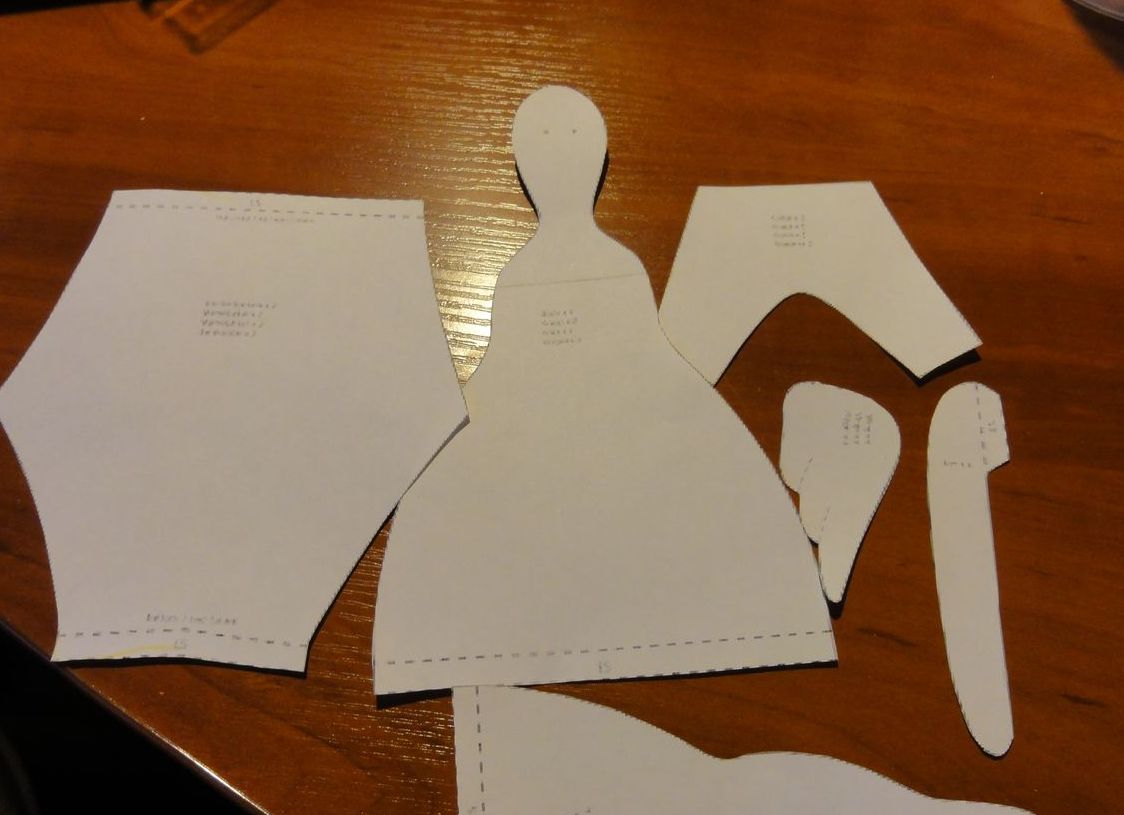 A step-by-step master class for a handmade sea fairy textile doll.